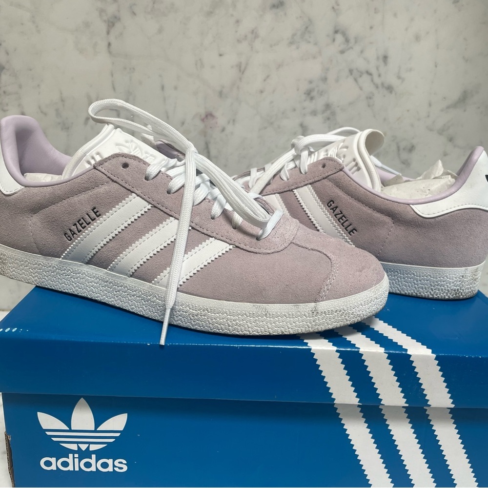 Adidas Gazelle Purple Sneakers